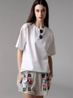 Шорты с  пайетками летние