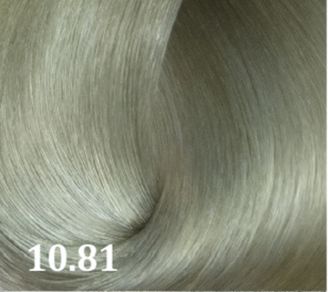 10.81 светлый блондин светлая сталь, безаммиачная краска Воuticle/ Atelier Hair Color Integrative