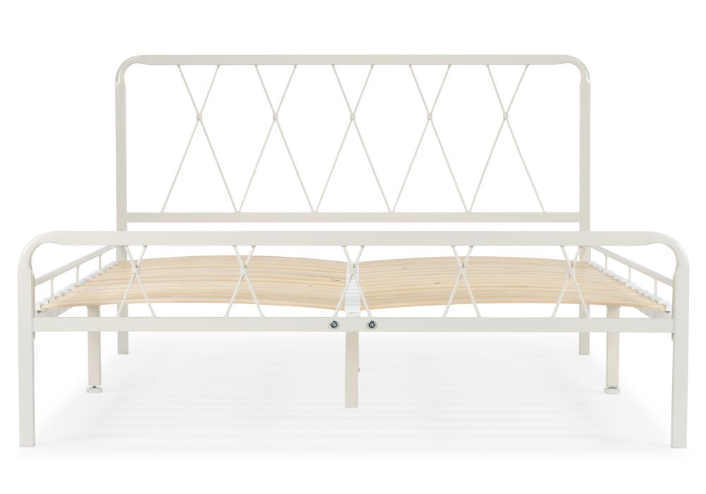 Двуспальная кровать Иоханна 18 160х200 белая