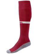 Гетры футбольные CAMP ADVANCED SOCKS, гранатовый/белый