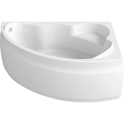 Акриловая ванна Bas (Бас) Лагуна 170х110 R, с каркасом