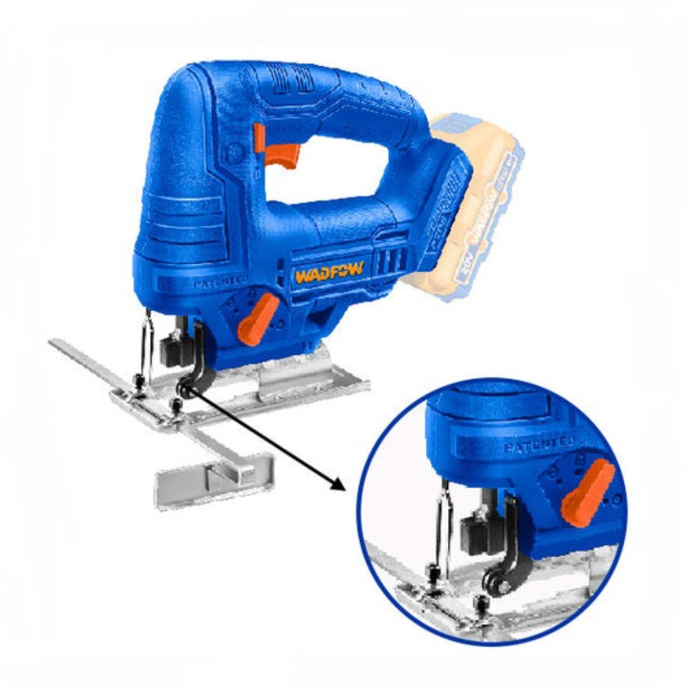Лобзик аккумуляторный WADFOW WLS1565 20 В