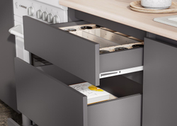 Кухня «Денвер» Графит 160 см