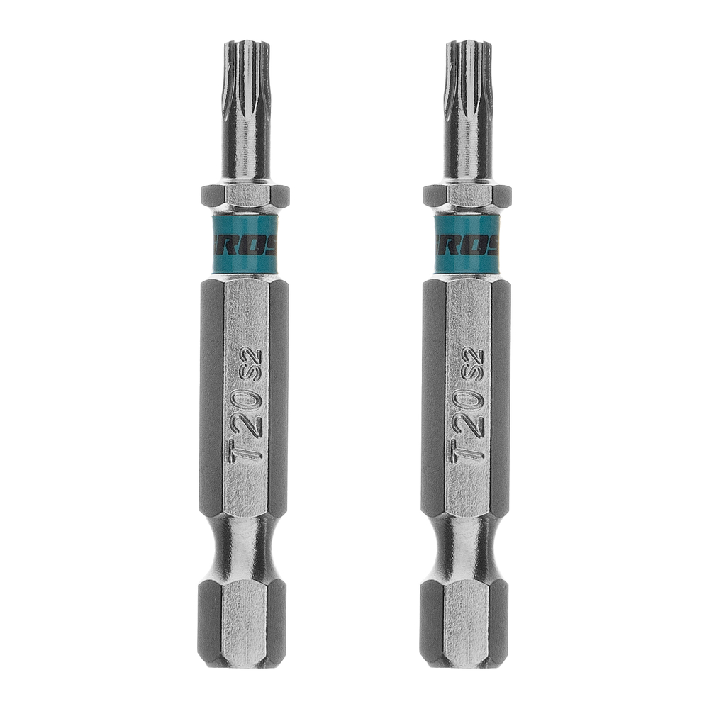 Бита Torx 20х50мм, сталь S2, шестигр., 2 шт. Gross 114170