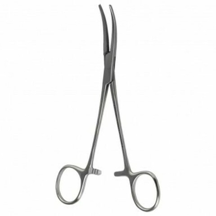 Зажим к/о Москит изогнутый по плоскости 150мм J-17-058