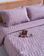 Комплект стеганного покрывала и 2 наволочек Kaj Willow Hermodr 130220281 Иран