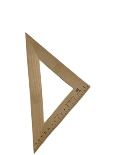 Угольник Можга С-15 45° 18 см деревянный комплект из 5 шт.
