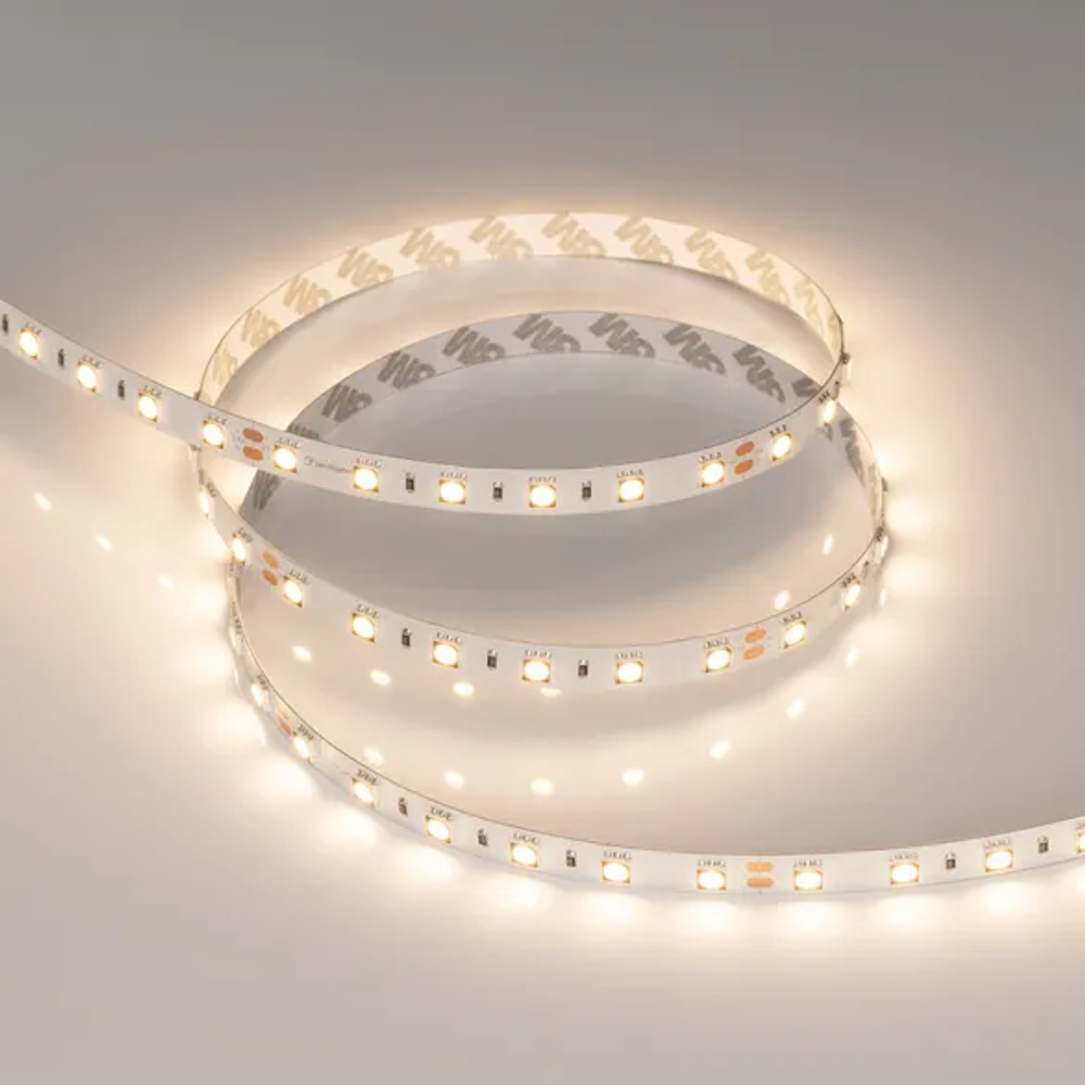 Светодиодная лента RT-B60-10mm 24V Warm3000 CRI98 (14.4 W/m, IP20, 5060, 5m) (Arlight, Открытый) 021421(2)