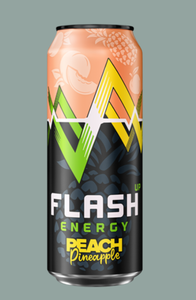 НАПИТОК ЭНЕРГЕТИЧЕСКИЙ FLASH UP PEACH PINEAPPLE 0.45Л ЖБ