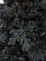 Искусственная черная елка «Одри» (Литая+пвх) от 1.2 до 3 м