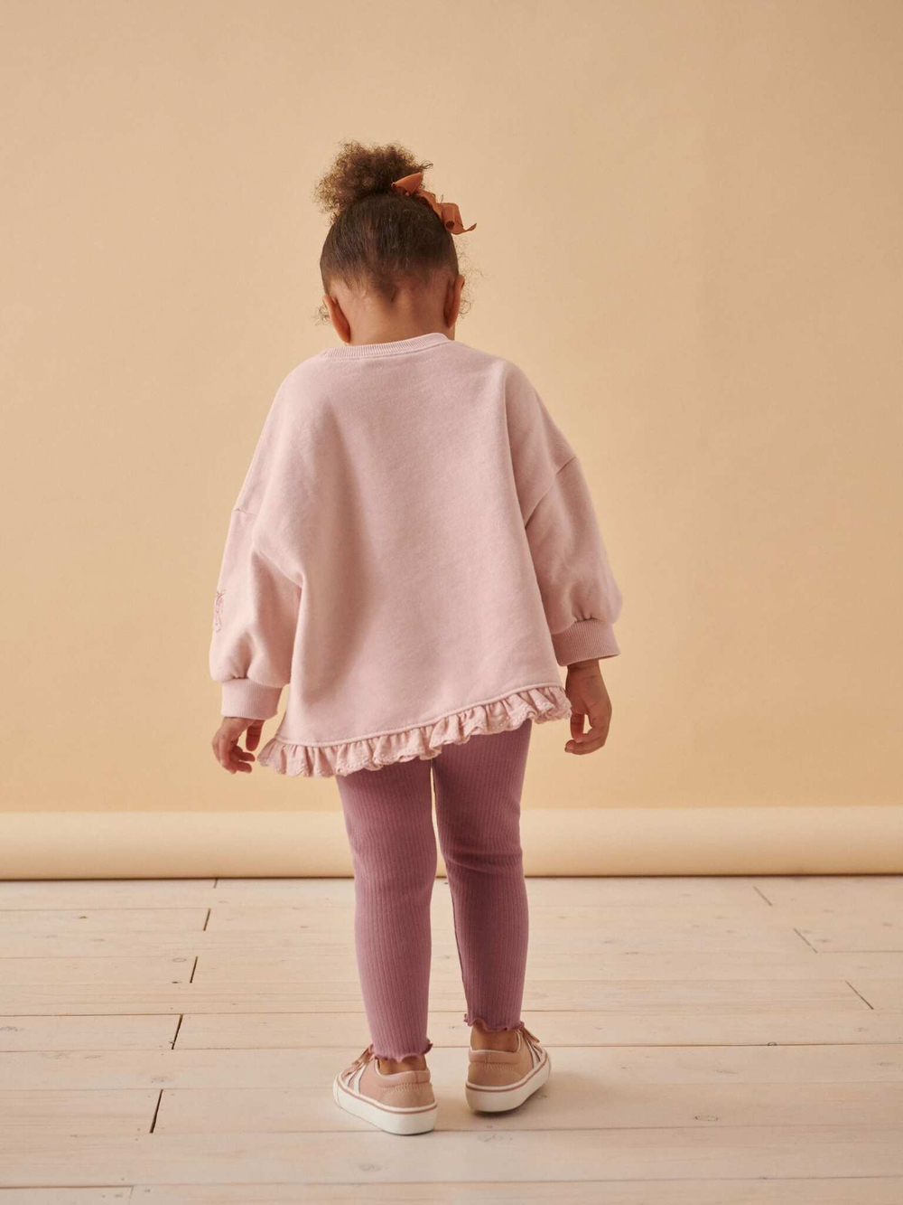 Толстовка и легинсы в комплекте для девочки Next 377-655, Розовый