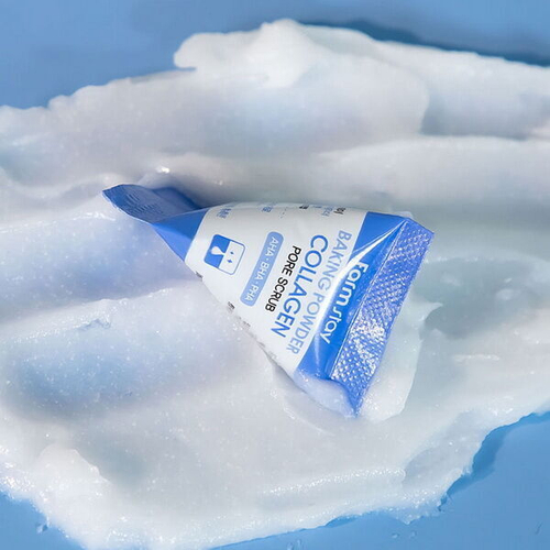 Скраб для лица с коллагеном FarmStаy Baking Powder Collagen Pore Scrub,7гр