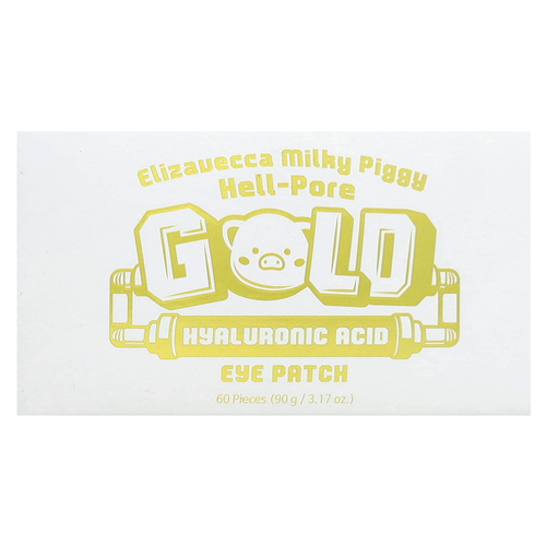 Elizavecca, Milky Piggy, Hell-Pore, патчи для глаз с гиалуроновой кислотой, 60 шт., 90 г (3,17 унции)