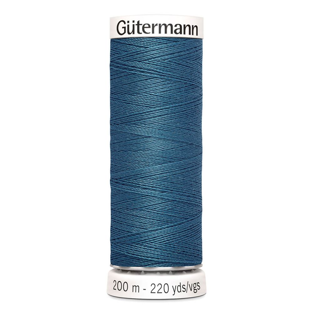 Нитки универсальные Gutermann Sew-all 100 (200 метров), 5 кат. | 903 серо-бирюзовый