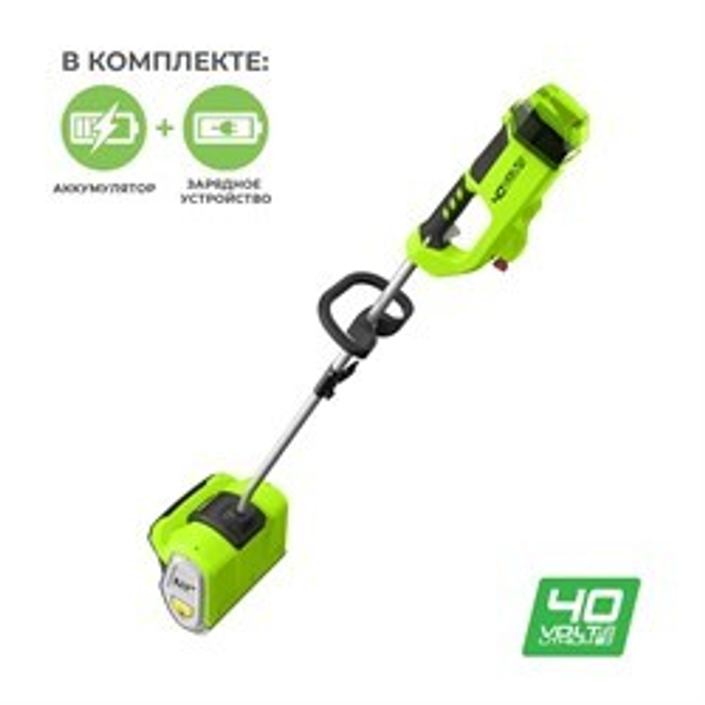 Снегоуборщик аккумуляторный Greenworks GD40SSK2