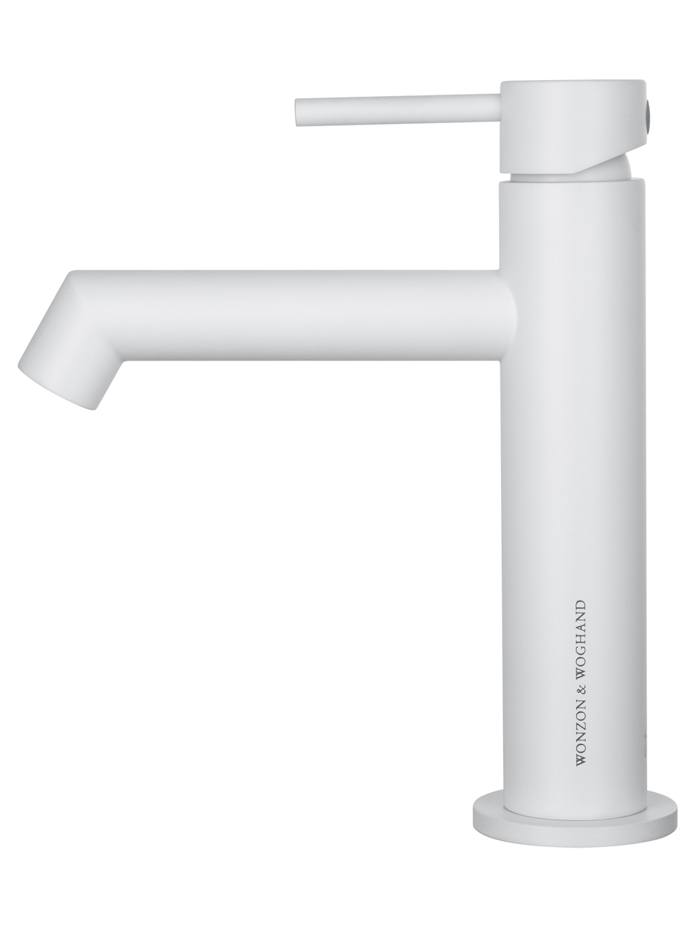 Смеситель для раковины WONZON & WOGHAND, Белый матовый (WW-H1063-MW)