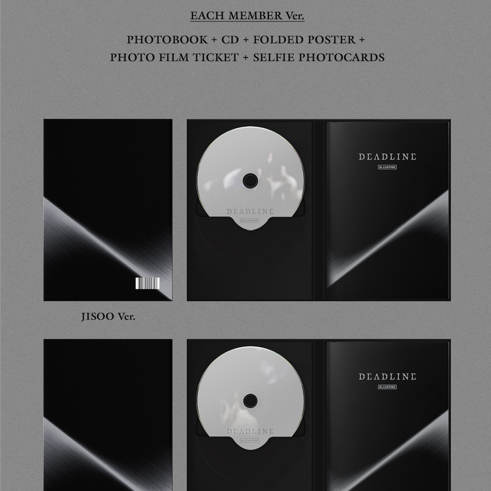 Альбом BLACKPINK 3rd MINI ALBUM [DEADLINE] SILVER Ver.