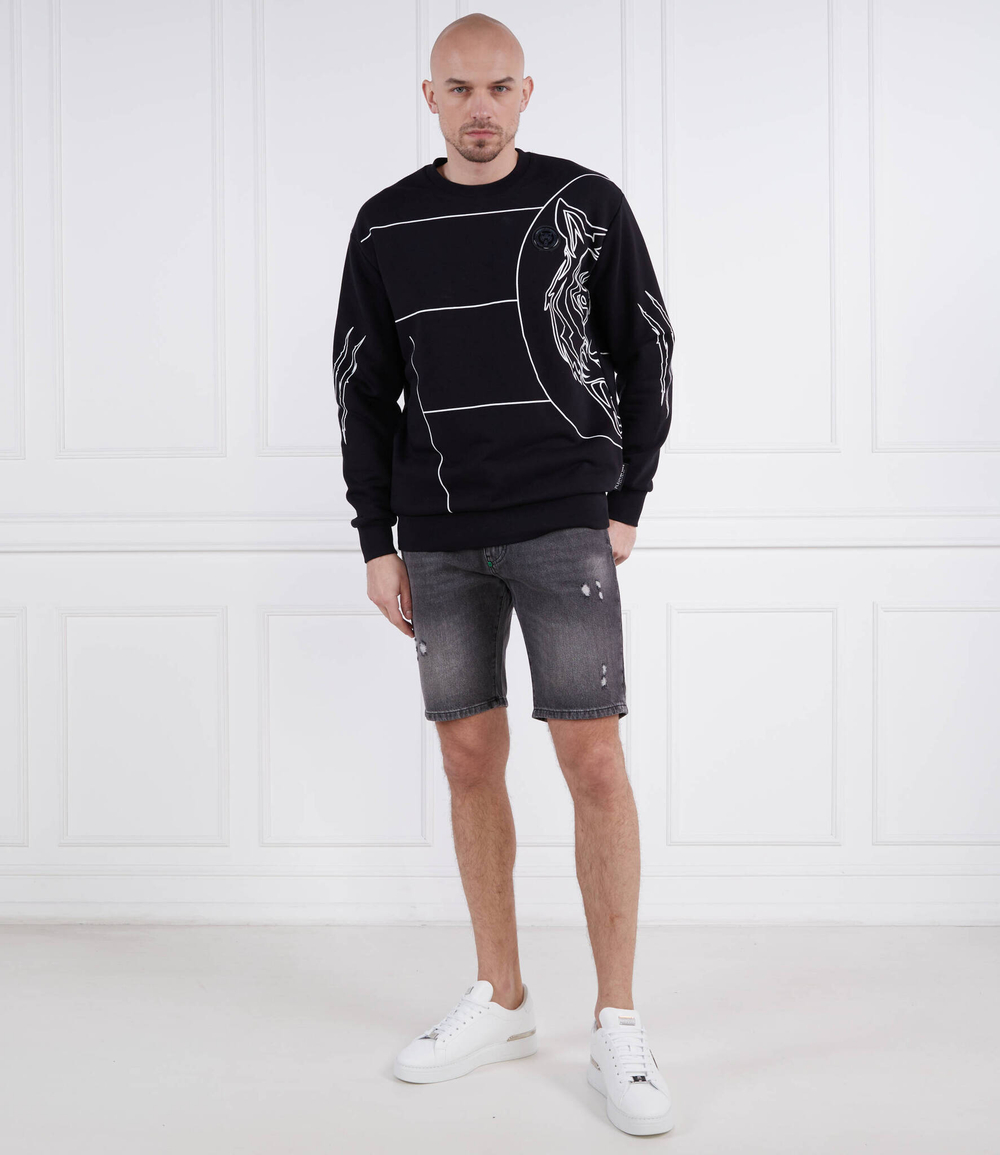 Худи Plein Sport - черный(MJO1044 SJO001N)