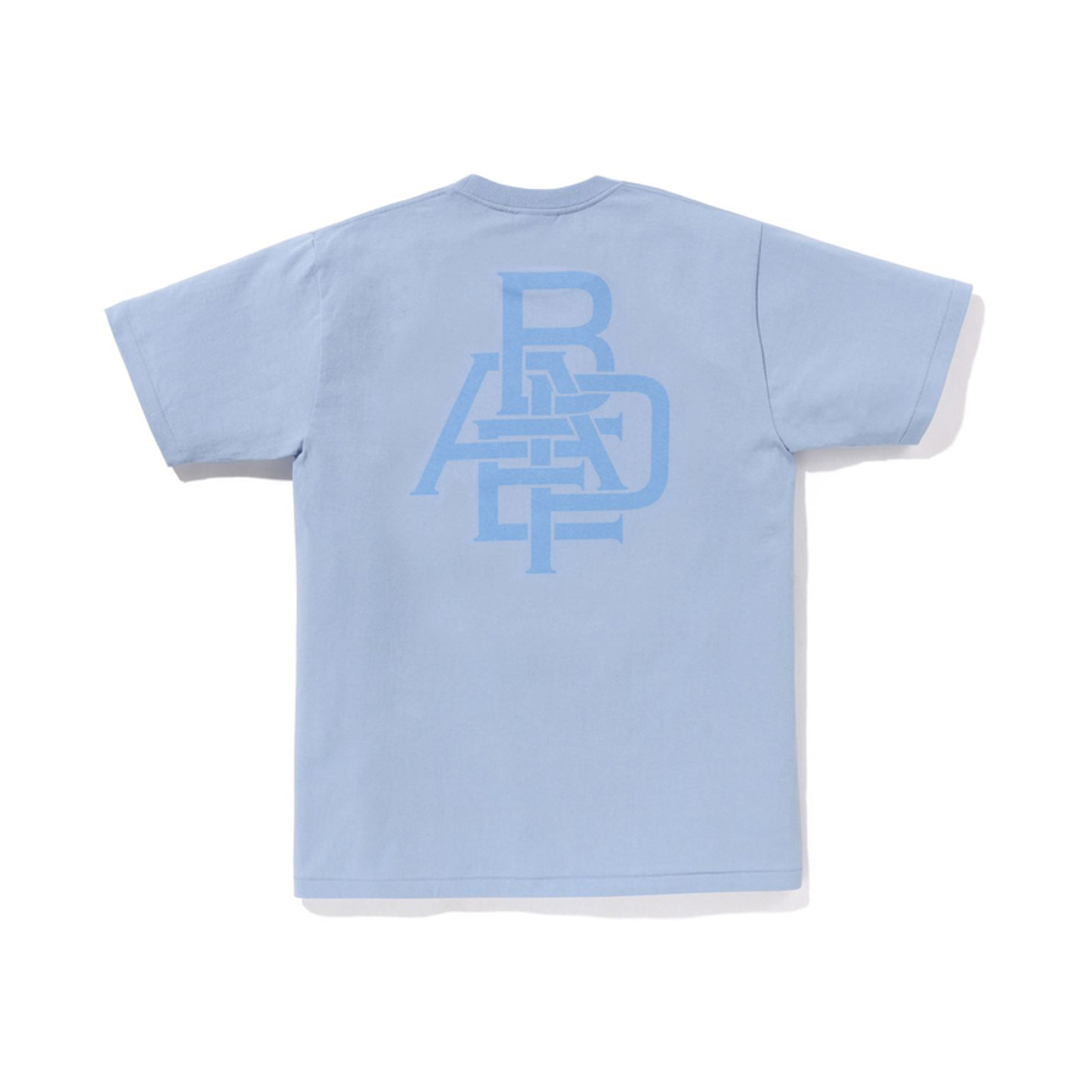 A Bathing Ape Pigment A Bathing Ape Logo Tee синий