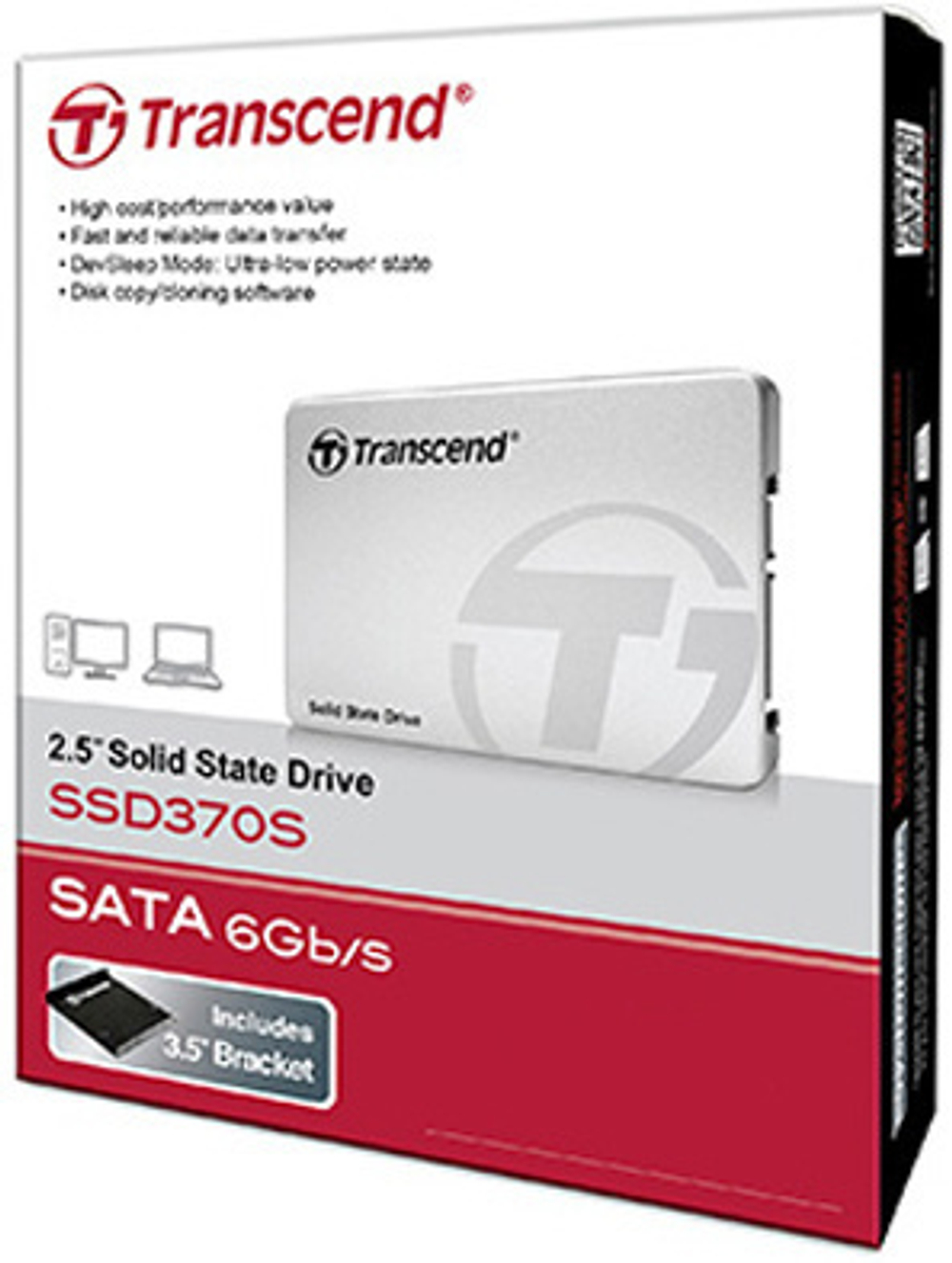 Накопитель SSD 2.5'' Transcend TS1TSSD370S 1000 ГБ
