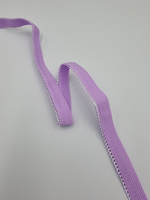 Ажурная тонкая резинка сиреневая 10 мм ( Pantone 15-3620 TPG)