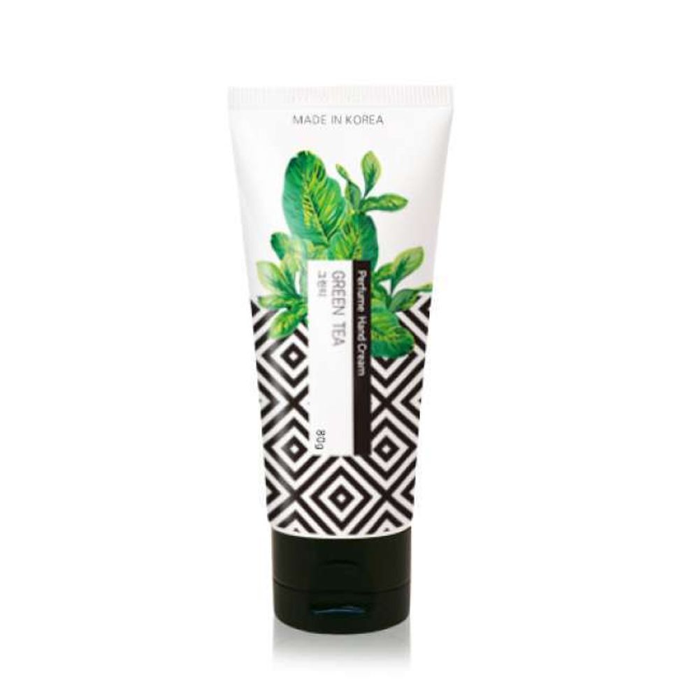 Крем для рук зеленый чай PERFUME HAND CREAM GREEN TEA, 80гр