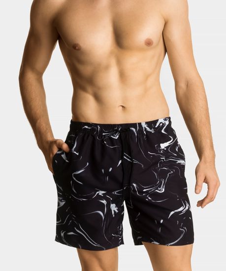 Пляжные шорты ATLANTIC KMB-206 темно-синий