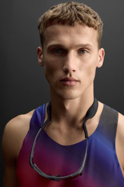 ZARA ТОП В СПОРТИВНОМ СТИЛЕ, СИНИЙ ЭЛЕКТРИК