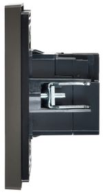 FORTE&PIANO Розетка USB A+C 3,1А FP350 серый IEK