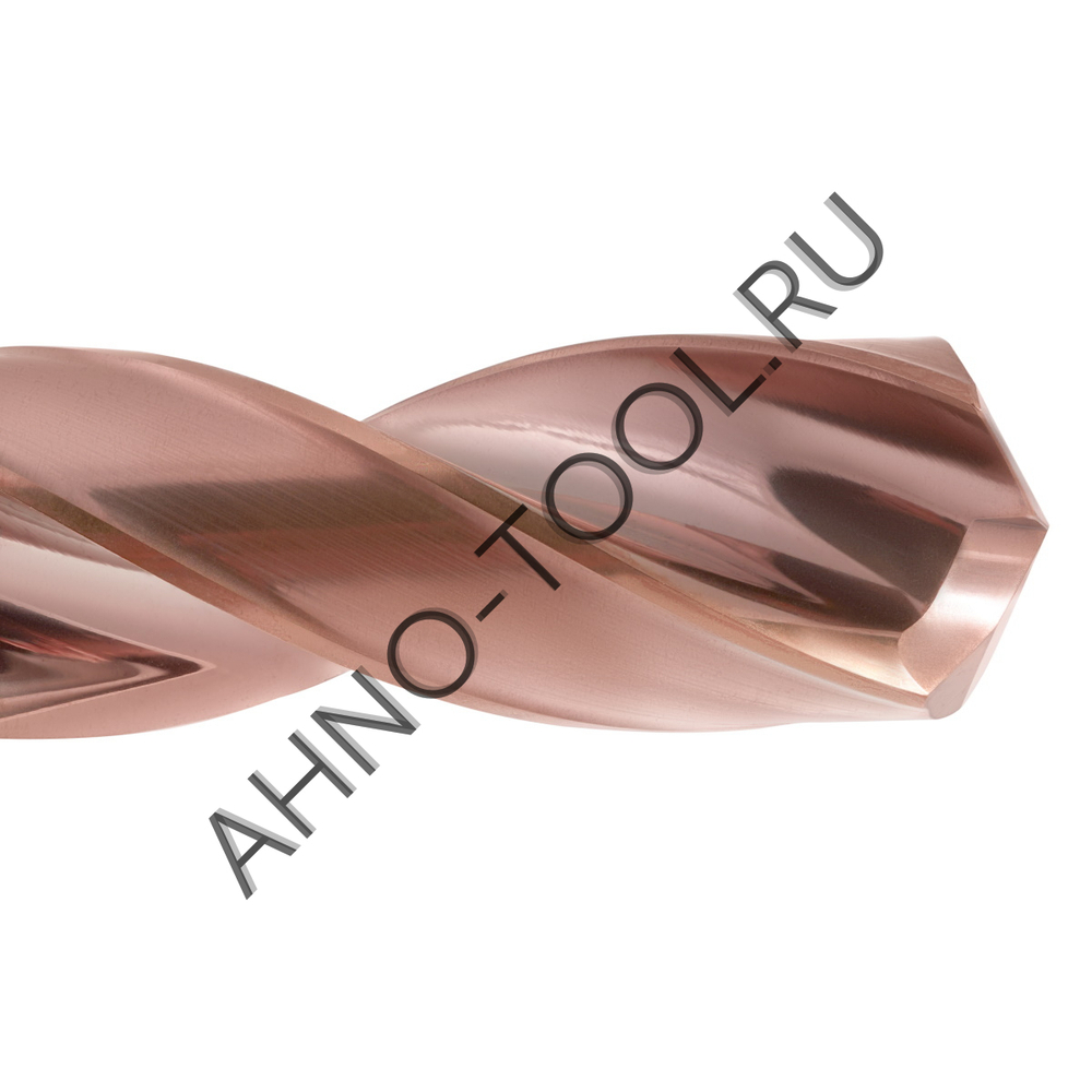 Сверло  6.0мм  твердосплавное 3D без подвода СОЖ. SP-X800030600 VHM AHNO по стали, чугуну, нерж. и ж