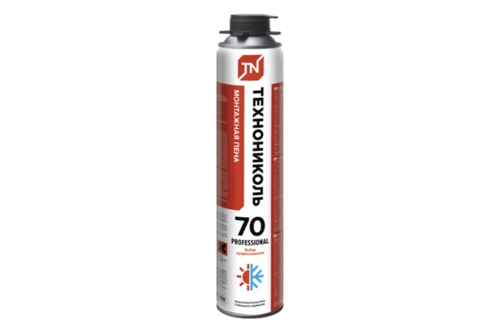 Пена монтажная всесезонная ТЕХНОНИКОЛЬ №70 PROFESSIONAL
