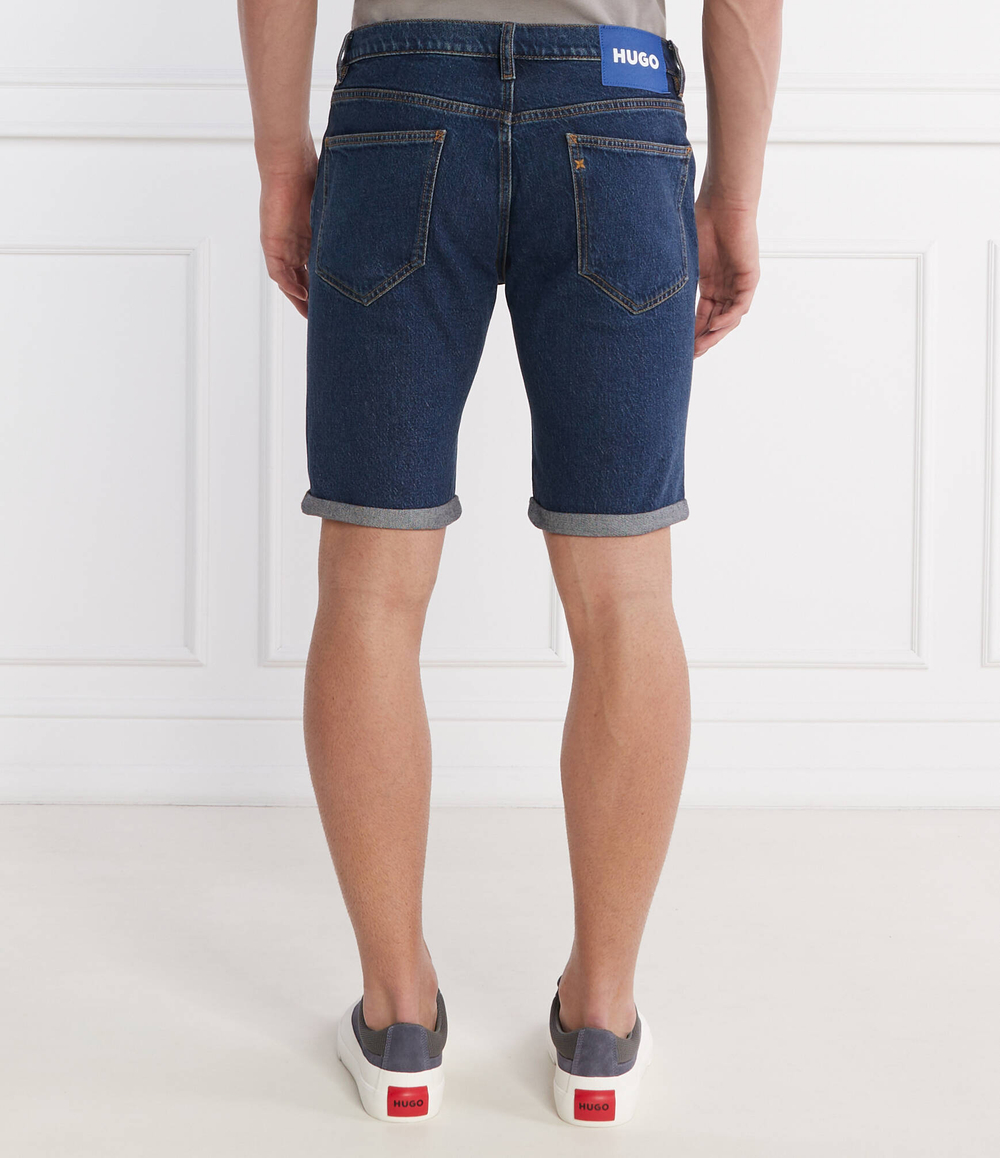 Джинсовые шорты ASH/S Hugo Blue - темно-синий(50511569)