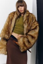 Эко-шуба Lisa Patrikeevna | Рыжий