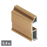 SLIMLINE Вертикальный профиль (5,40 м) золото шлифованное (AL) (AV0650) Aristo (Акция)