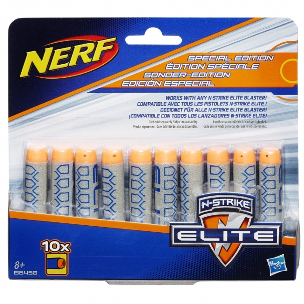 Nerf: Комплект из 10 деко-стрел Элит B5571