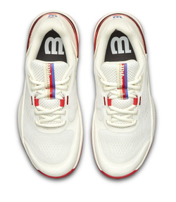 Женские теннисные кроссовки Wilson Intrigue Pro - tofu/infrared/amparo blue