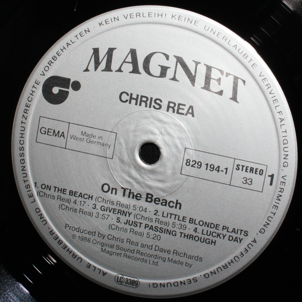 Chris Rea / On The Beach (LP)