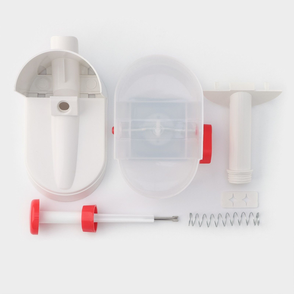 Машинка для удаления косточек из вишни Доляна «Вишнёвый сад», контейнер 450 мл, цвет белый (Цвет: не задано)