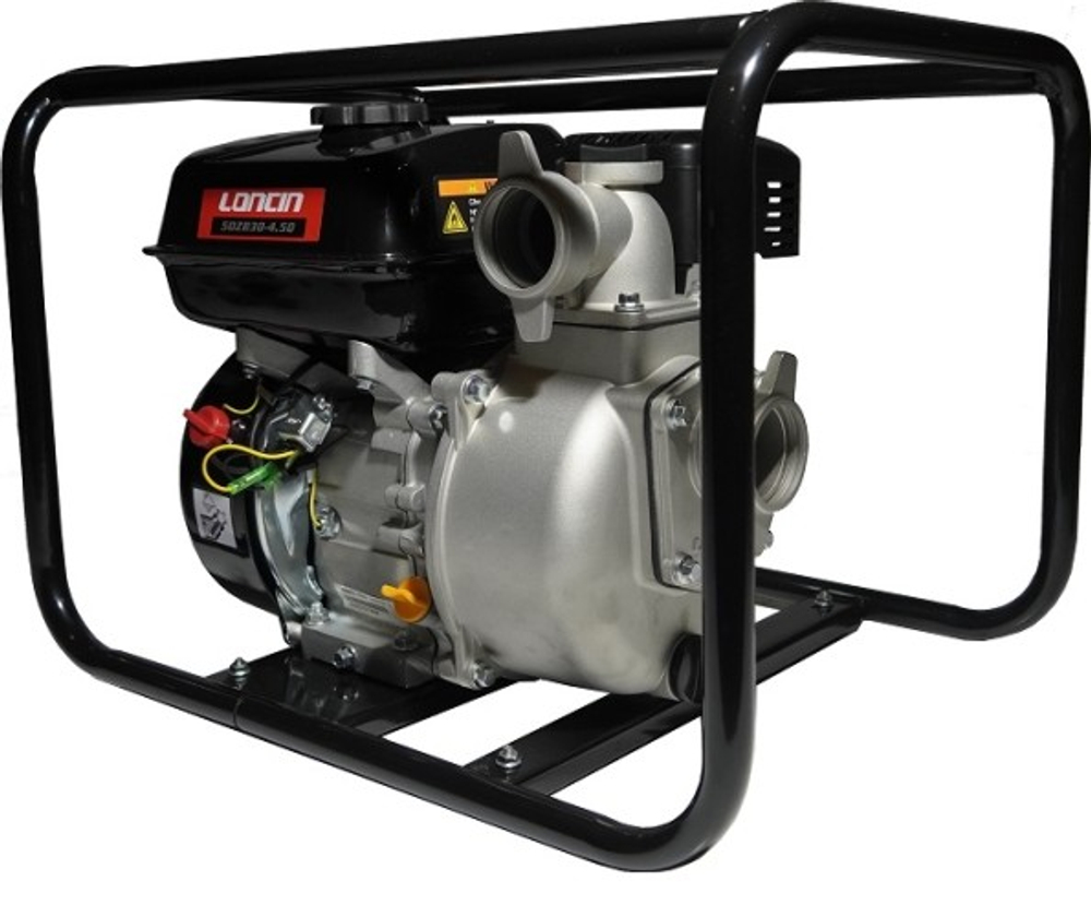 Мотопомпа бензиновая для слабозагрязненной воды LONCIN LC50ZB30-4.5Q 00-00152457