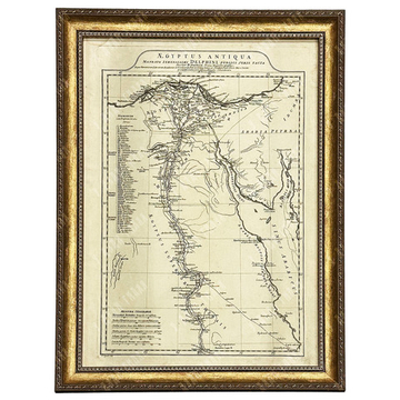 Д’Анвиль Ж. Карта Египта. Aegyptus Antiqua. Резцовая гравюра. Лондон, 1794