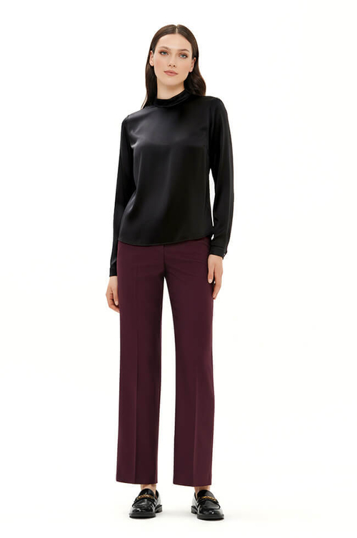 23357 Блузка женская (черный)