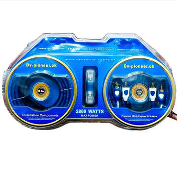 Набор для подключения 2к усилителя/Сабвуфера DV-pioneer-Ok TP-MK8