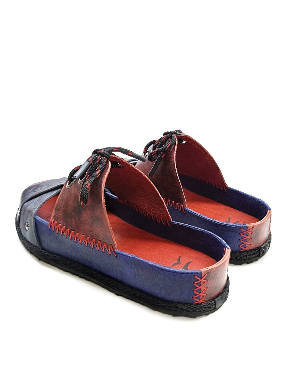 Шлёпанцы "Blue&Red"