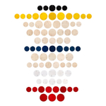 Pendant design lamp  Bau by Normann Copenhagen (Multicolored)