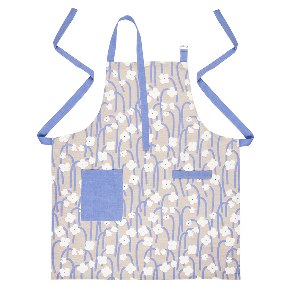 Фартук из хлопка 70х80см Tkano Scandinavian touch Полярный цветок