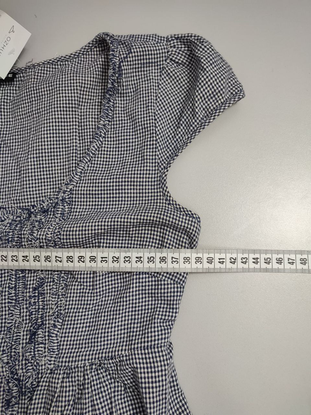 Блуза WareHouse в клетку 40 размер