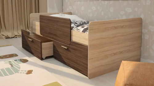 мс Умка К-001/О-001/Я-001 Дуб сонома / ясень шимо темный лдсп