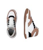 Кожаные кроссовки baltimore hito BOSS BLACK - белый(50486403)