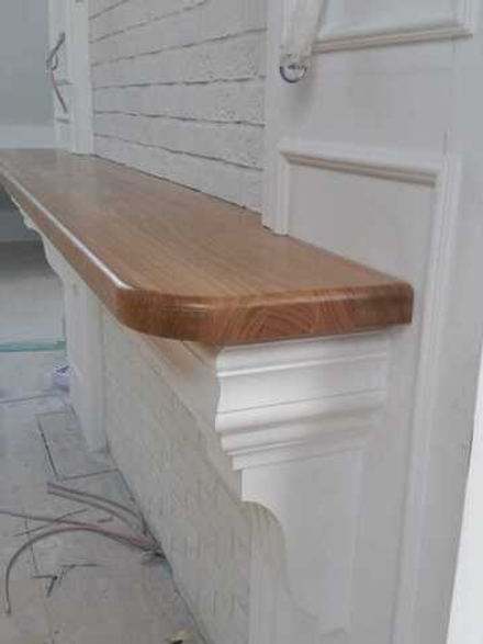 Подоконник из массива № 137