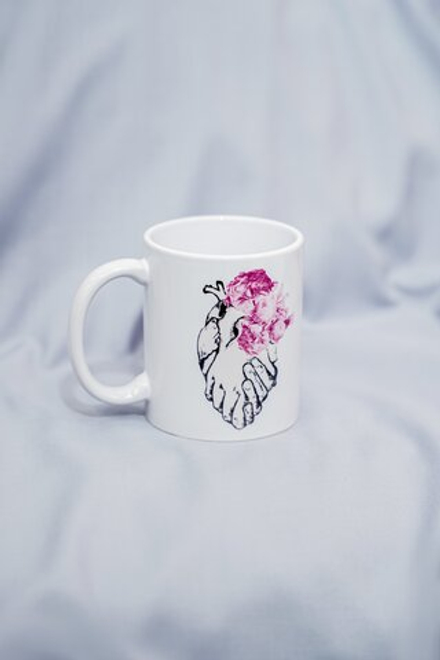Кружка с цветами